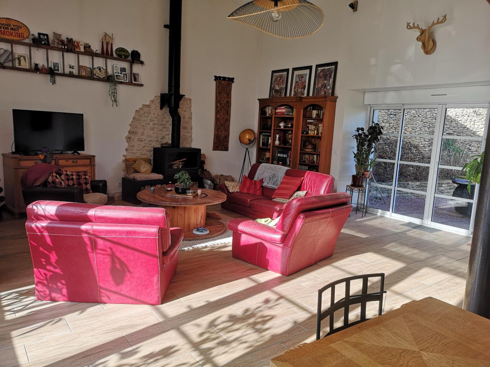 Appartement La Ferme Du Grand Bois à Mouterre-Silly Extérieur photo