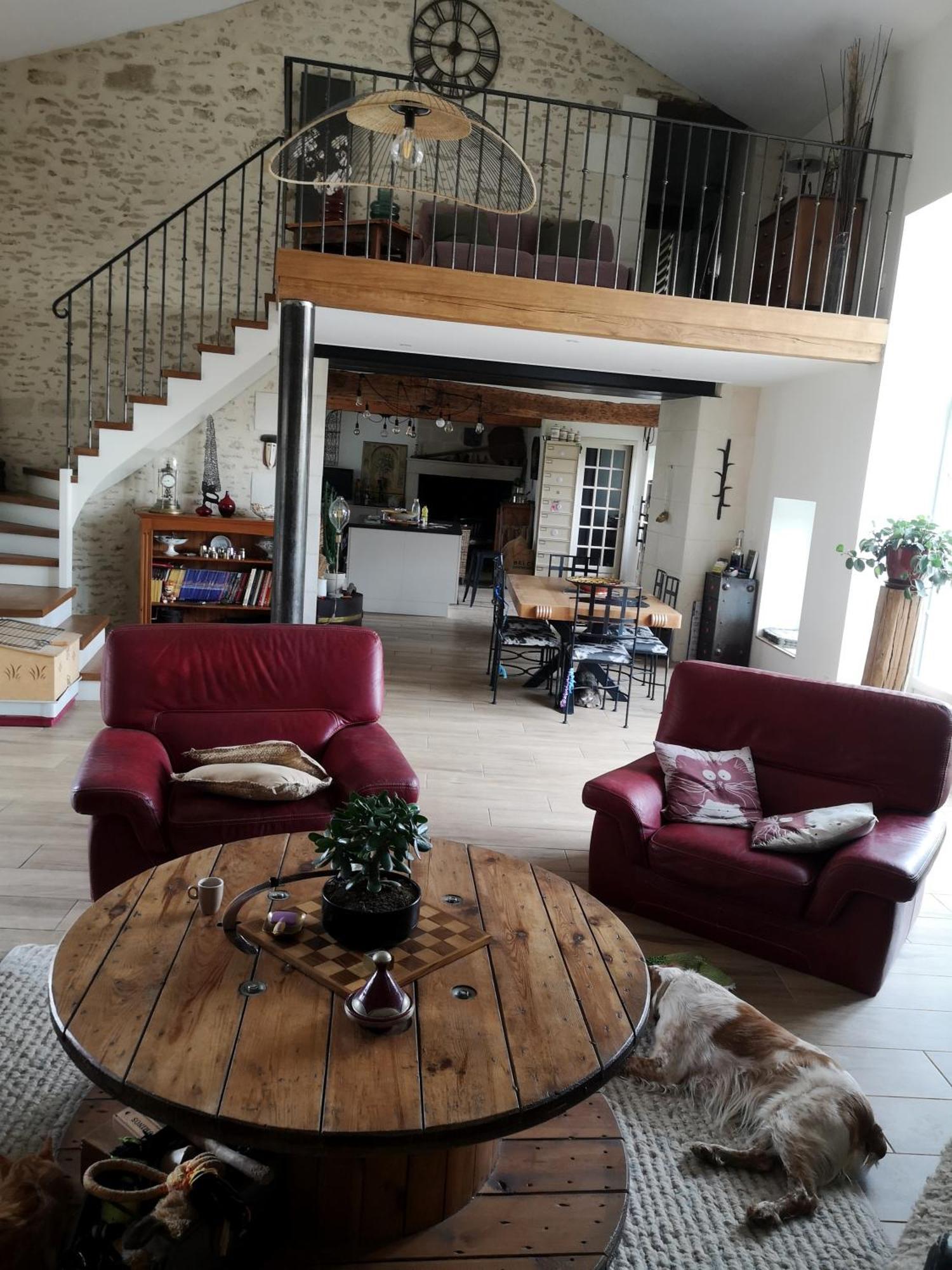 Appartement La Ferme Du Grand Bois à Mouterre-Silly Extérieur photo