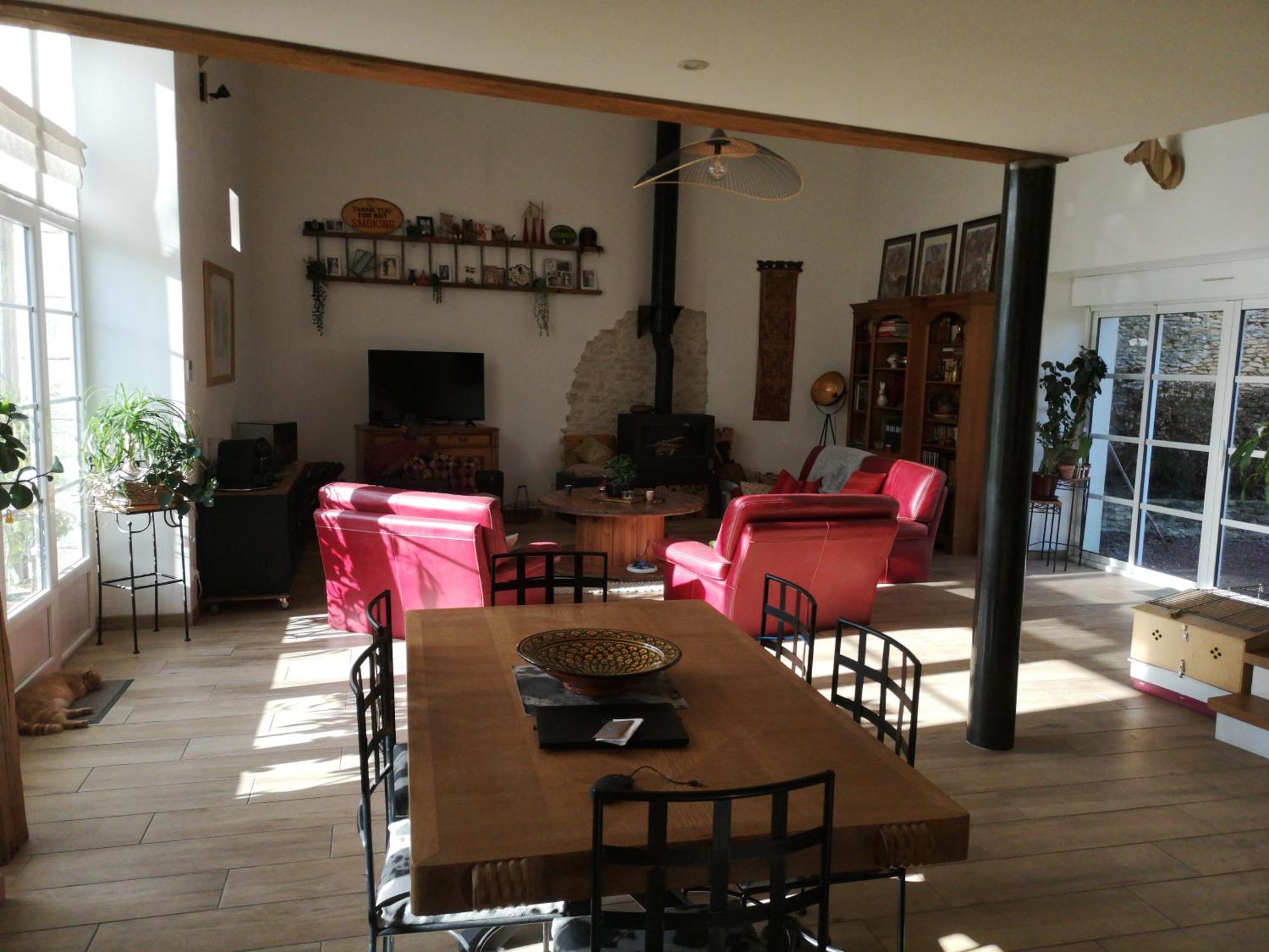 Appartement La Ferme Du Grand Bois à Mouterre-Silly Extérieur photo